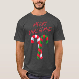 Merry Christmas Candy Cane 43 T-Shirt