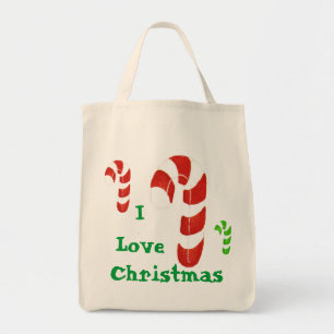 Merry Christmas Candy Cane gift bag