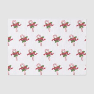 Merry Christmas Candy Cane Tissue Paper