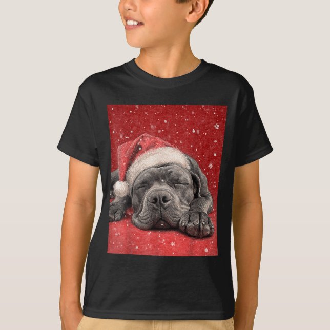 Merry Christmas Cane Corso  T-Shirt (Front)