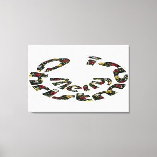 Merry Christmas Canvas Print