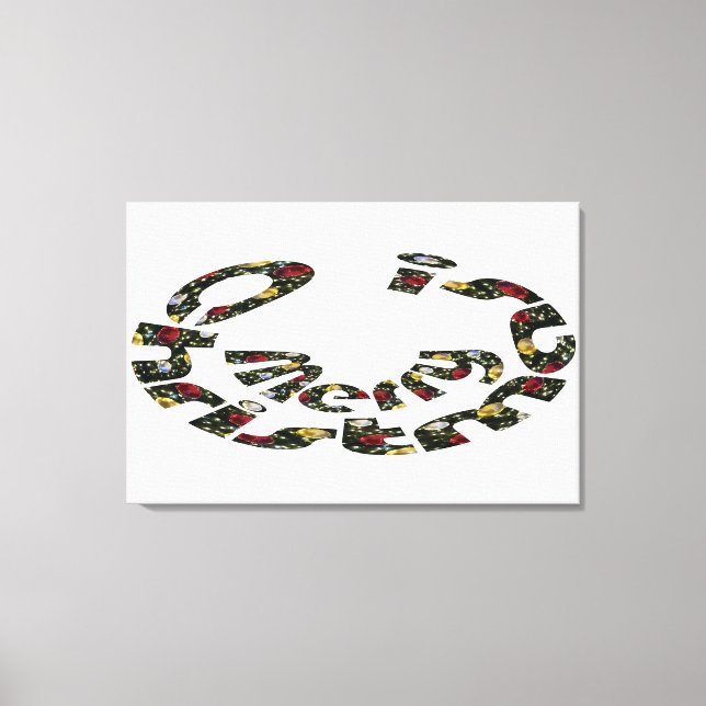 Merry Christmas Canvas Print (Front)