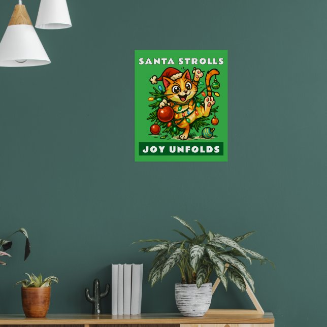 Merry Christmas Canvas Print (Living Room 1)