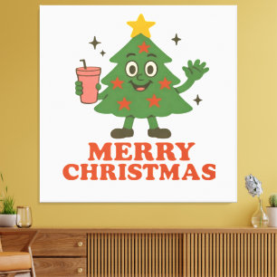 Merry Christmas Canvas Print