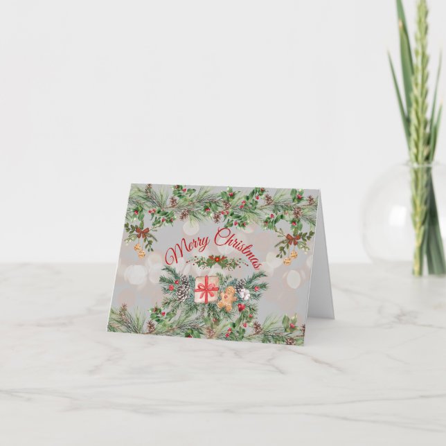 Merry Christmas card  (Front)