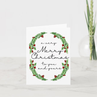 Merry Christmas Card