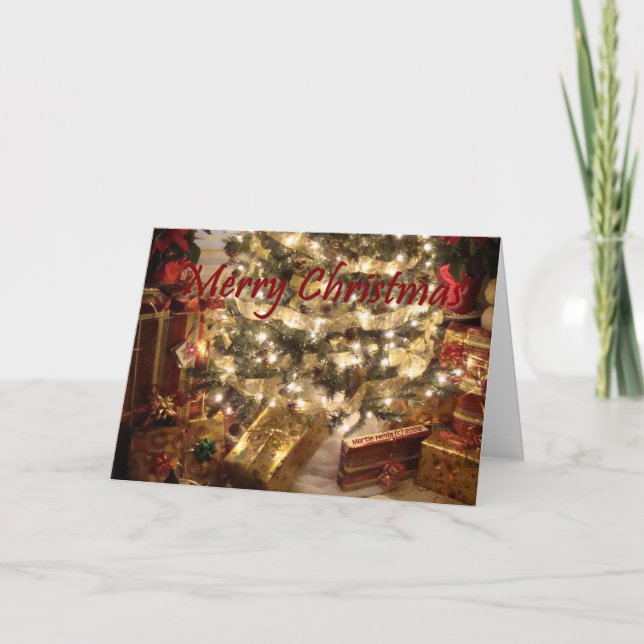 Merry Christmas - Card (Front)