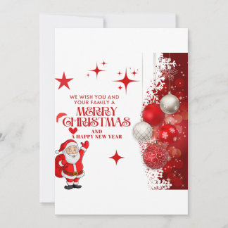 Merry christmas card
