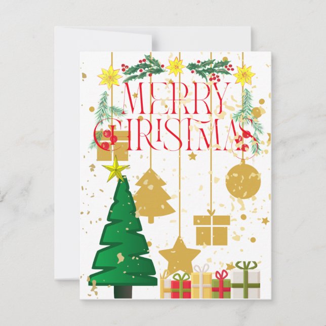 Merry Christmas Card (Front)