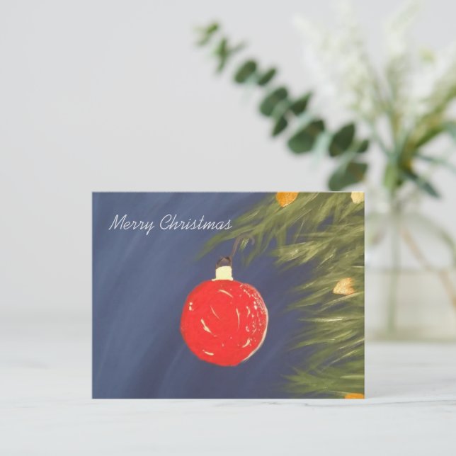 Merry Christmas Card  (Standing Front)