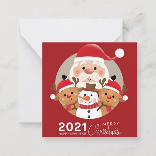 Merry Christmas Card (Front)