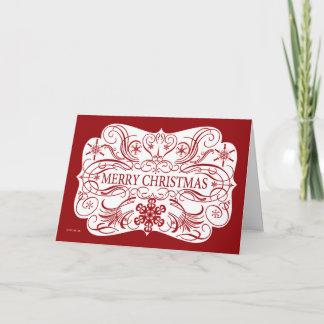Merry Christmas Card red