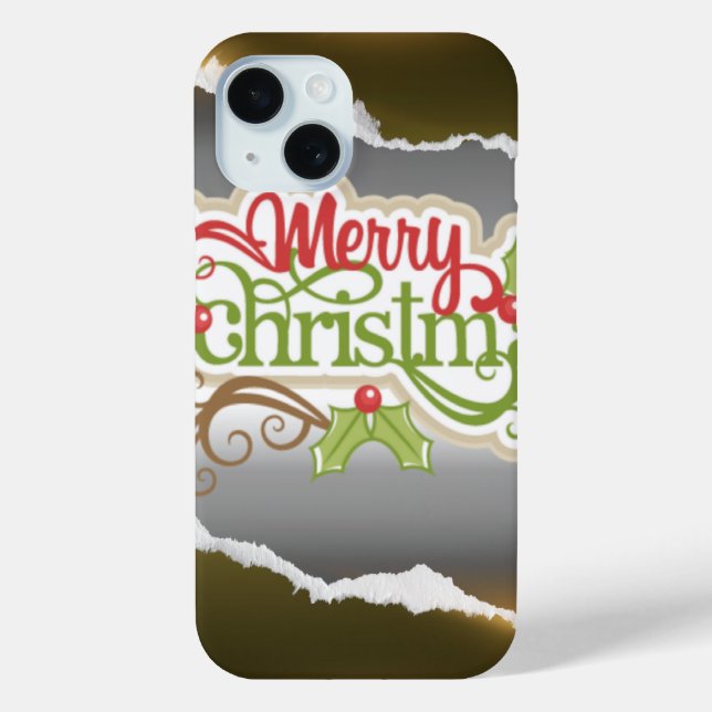 Merry Christmas  Case-Mate iPhone Case (Back)