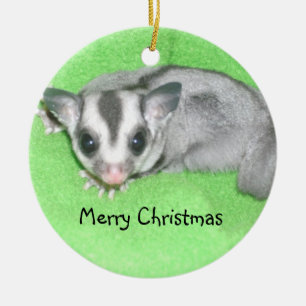 Merry Christmas Ceramic Ornament