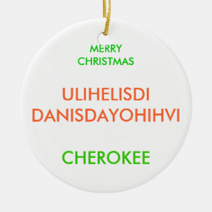 MERRY CHRISTMAS, CERAMIC ORNAMENT