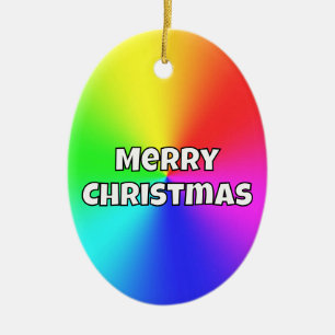 Merry Christmas (Change the Words) Ornament
