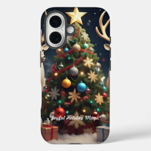 "Merry Christmas Cheer" iPhone 16 Case