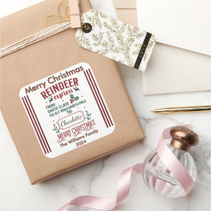 Merry Christmas Cheerful Sticker