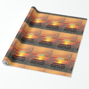 Merry Christmas Christ Our Saviour Is Born Today Wrapping Paper