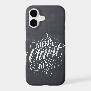 Merry CHRISTmas Christian Chalkboard Calligraphie