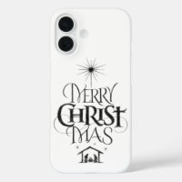 Merry Christmas Christian Jesus Christ Calligraphy