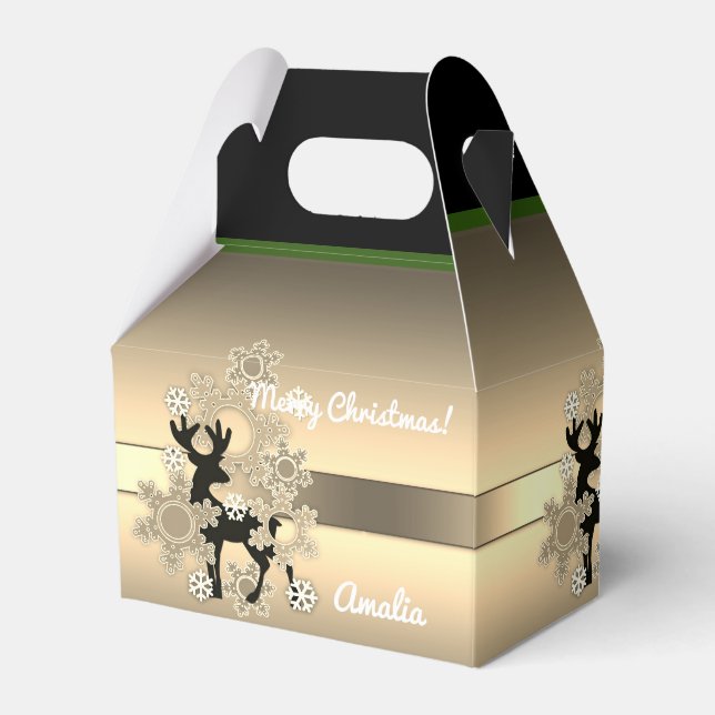 Merry Christmas, Christmas , Christmas decor Favor Box (Front Side)