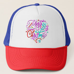 Merry Christmas - Christmas Designs T-Shirt Trucker Hat