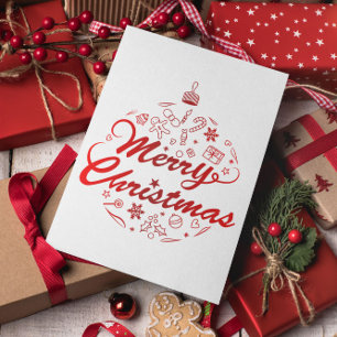 Merry Christmas, Christmas Gifts Postcard