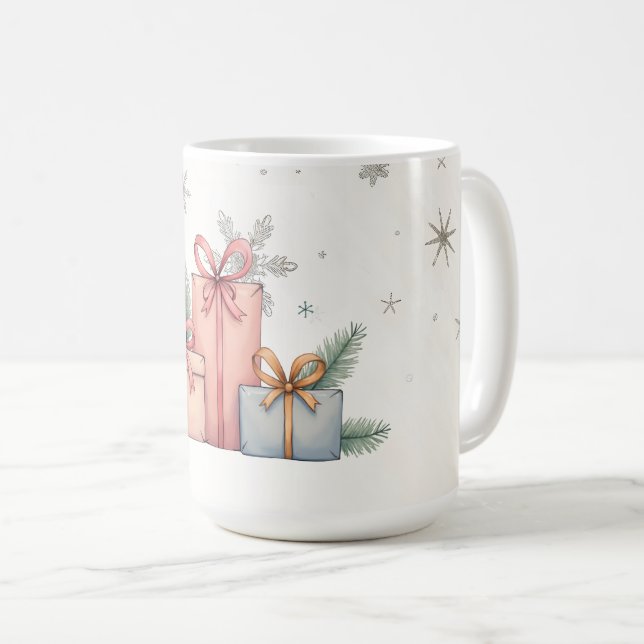 Merry Christmas! Christmas mug. Coffee Mug (Front Right)