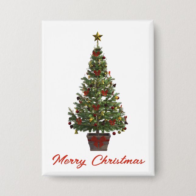 Merry Christmas. Christmas Tree (Front)