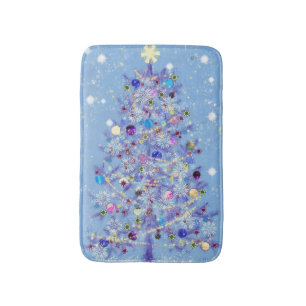 Merry Christmas - Christmas Tree Bath Mat