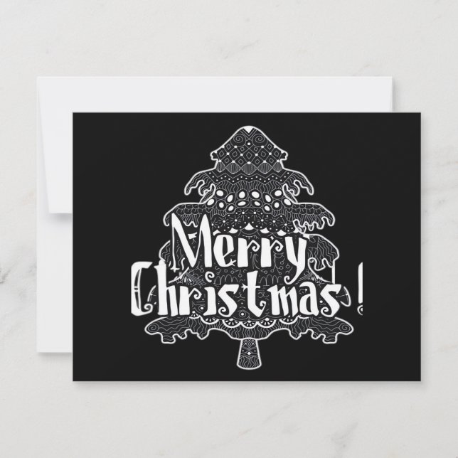 Merry Christmas, Christmas tree Classic (Front)
