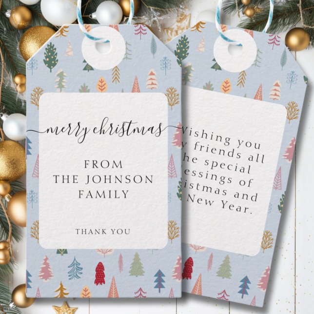 Merry Christmas! Christmas Tree   Gift Tags (Creator Uploaded)