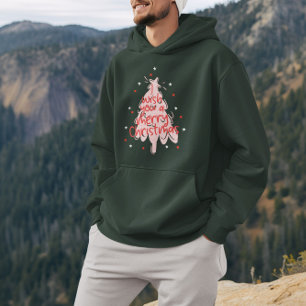 Merry Christmas, Christmas Tree Hoodie