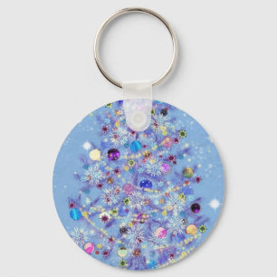 Merry Christmas - Christmas Tree Keychain