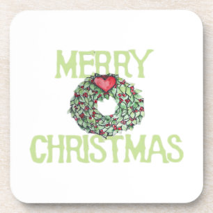 Merry Christmas Classic Coaster
