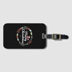 Merry christmas Classic Luggage Tag