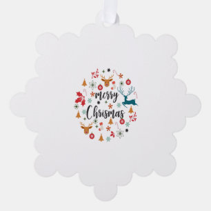 merry christmas Classic T-Shirt Ornament Card