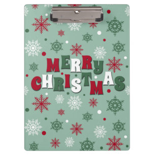 Merry Christmas Clipboard
