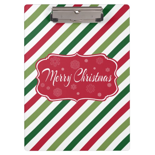 Merry Christmas Clipboard (Front)