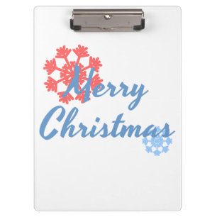 Merry Christmas Clipboard