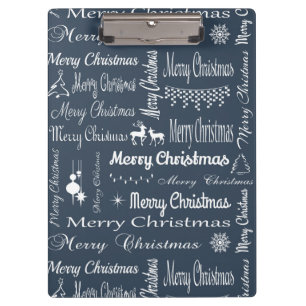 Merry Christmas Clipboard