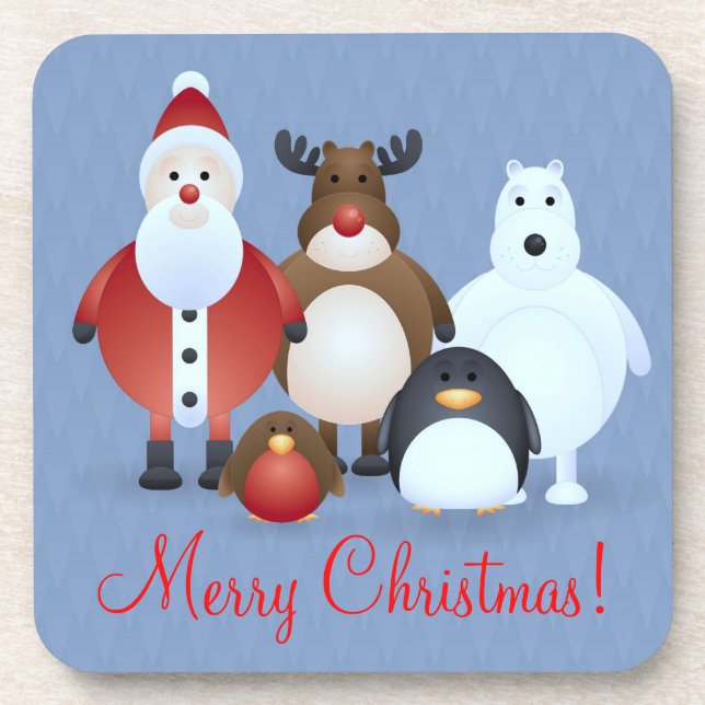 Merry Christmas Coaster (Front)