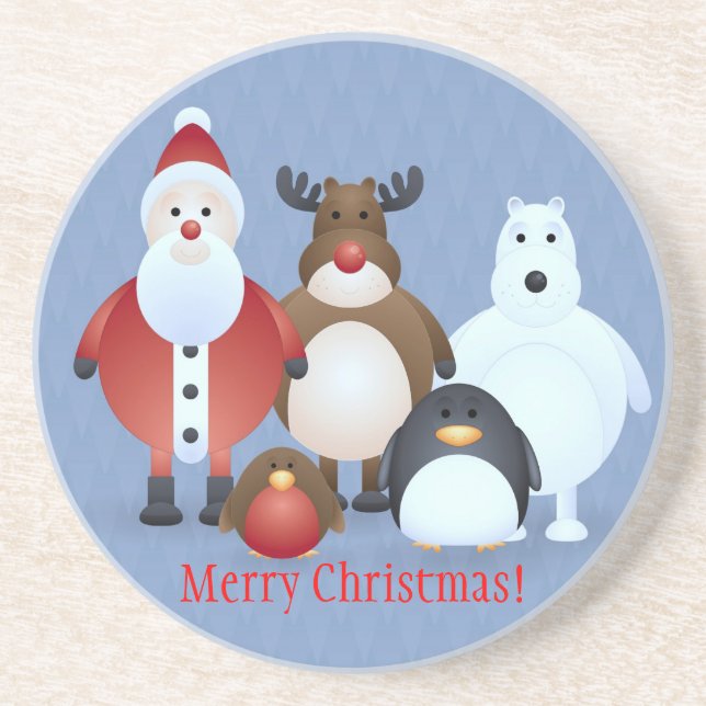 Merry Christmas Coaster (Front)