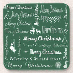 Merry Christmas Coaster