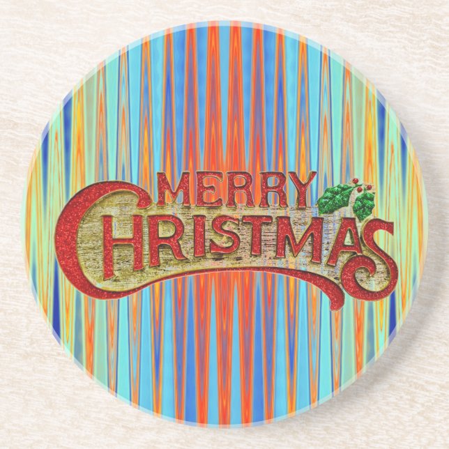 Merry Christmas Coaster (Front)