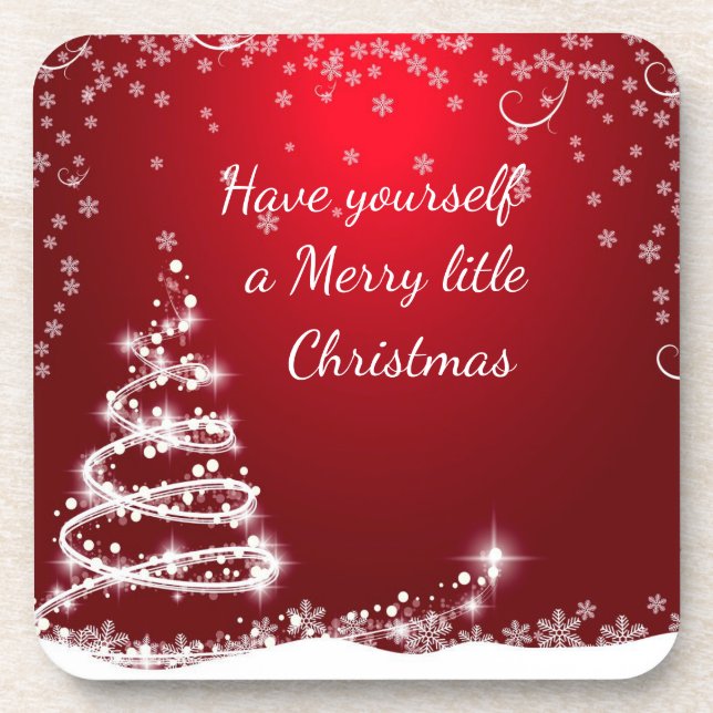 Merry Christmas Coaster (Front)