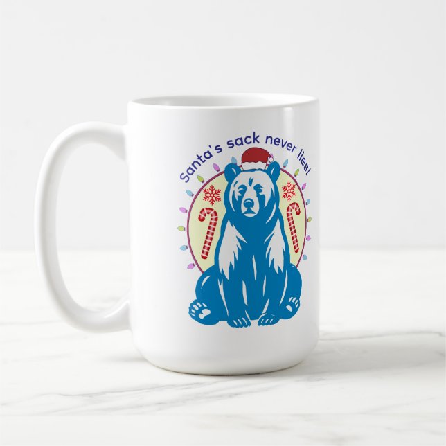 Merry Christmas Coffee Mug (Left)