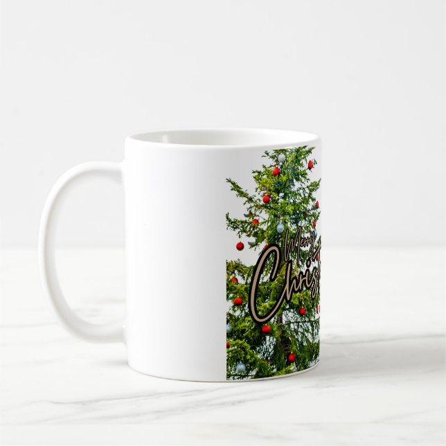 Merry Christmas Coffee Mug (Left)
