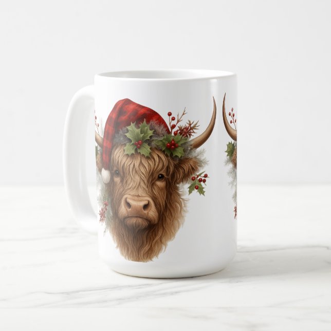 Merry Christmas Coffee Mug (Front Left)